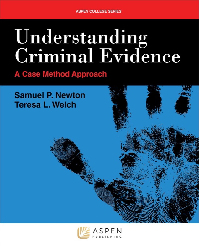 Understanding Criminal Evidence cover